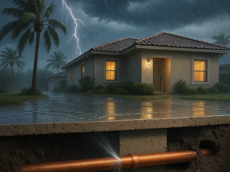 How August Thunderstorms in Tampa Trigger Underground Leaks