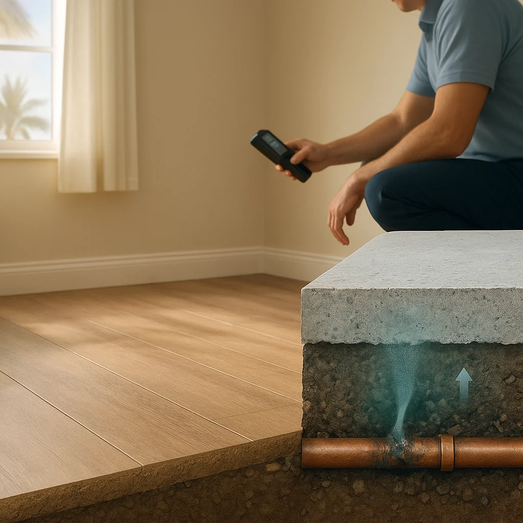 Mold Appearing Without Visible Leaks in Orlando Homes A Slab Leak Explanation