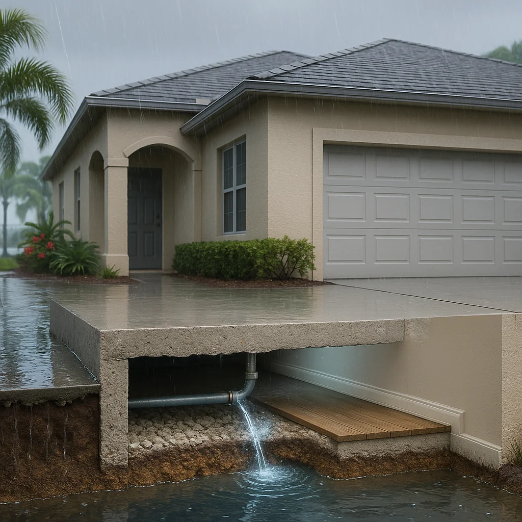 Musty Smells After Heavy Rains in Tampa Could It Be a Slab Leak Under Your Home