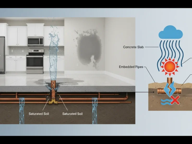 Why Tampa Slab Homes Get Late-Summer Pipe Failures