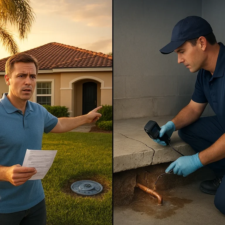 Why Your Water Bill Spikes in Late Summer – Hidden Slab Leak Explained