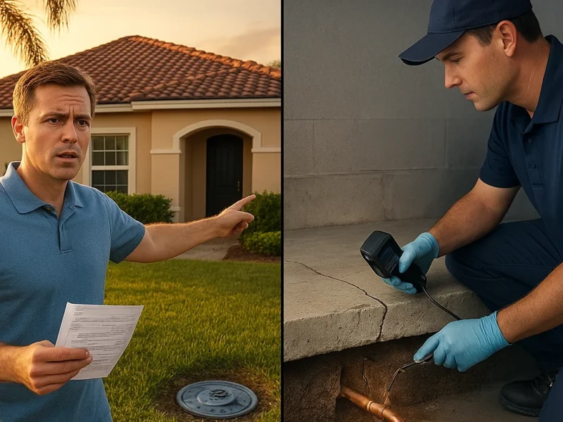 Why Your Water Bill Spikes in Late Summer – Hidden Slab Leak Explained